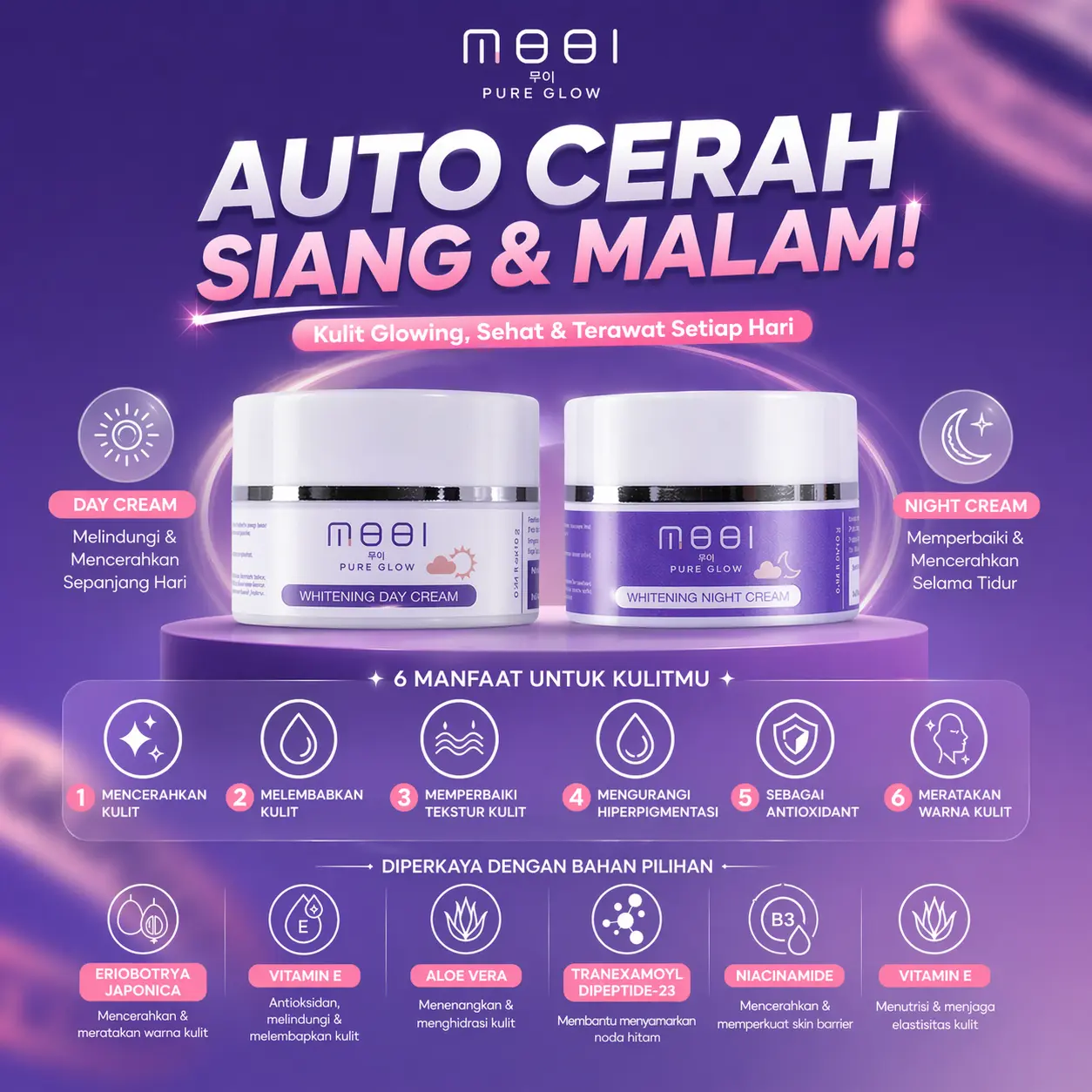 MOOI Day & Night Cream slide 1