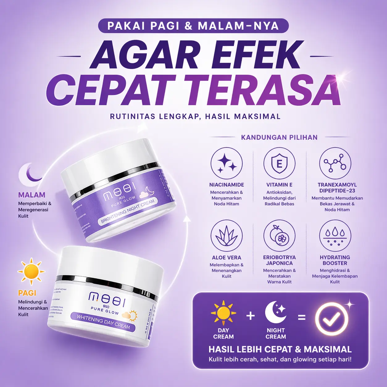 MOOI Day & Night Cream slide 4