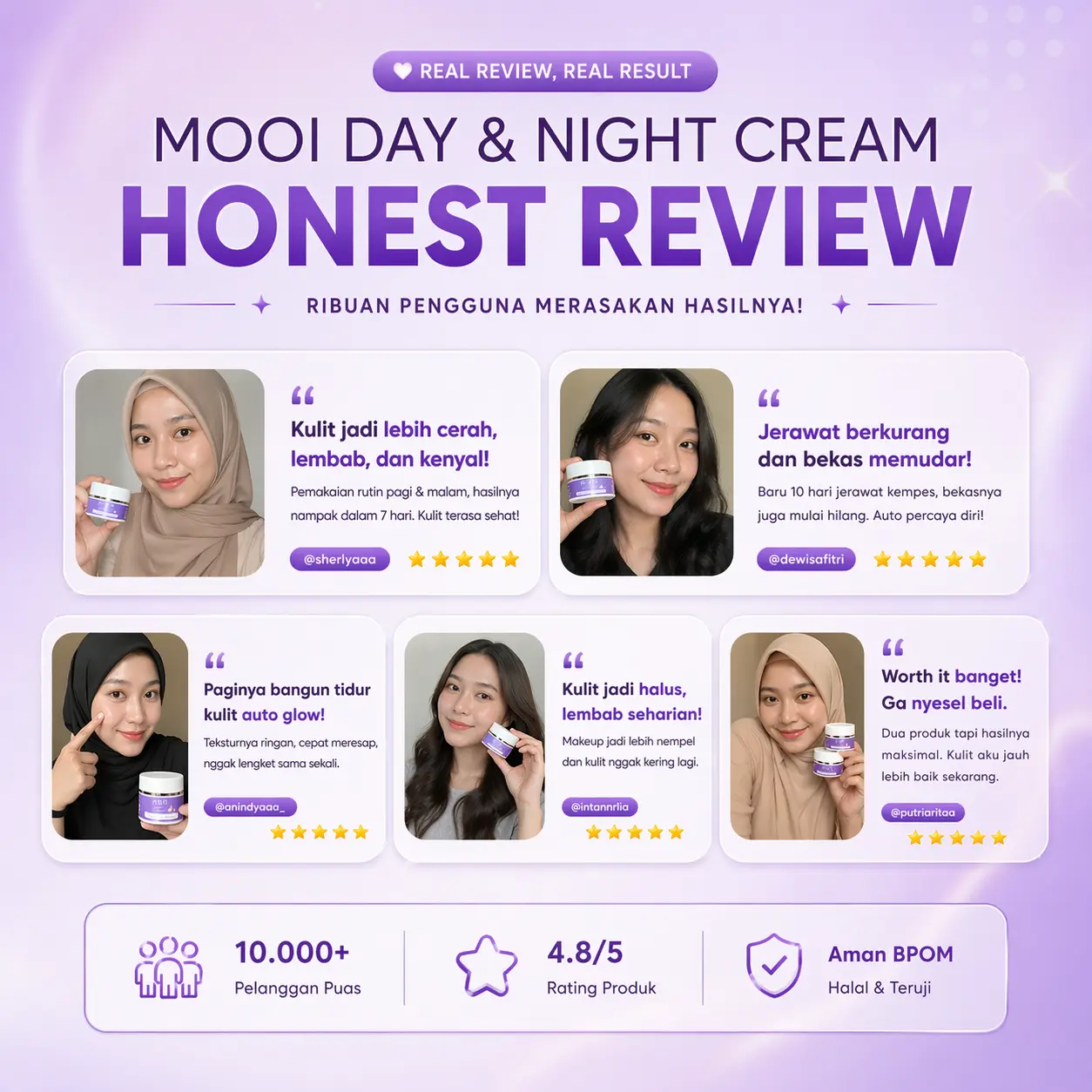 MOOI Day & Night Cream slide 5